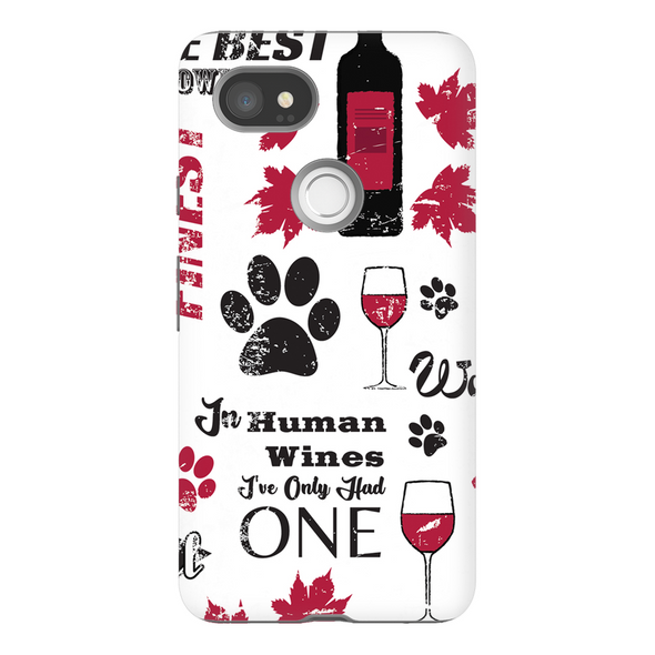wags and wine cell phone case