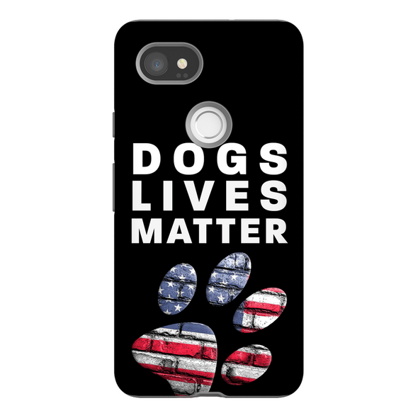 dogs lives matter cell phone case