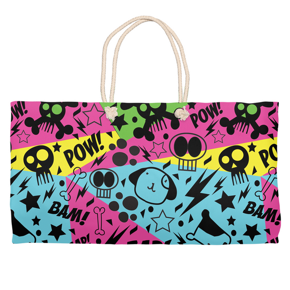 graffiti weekender tote