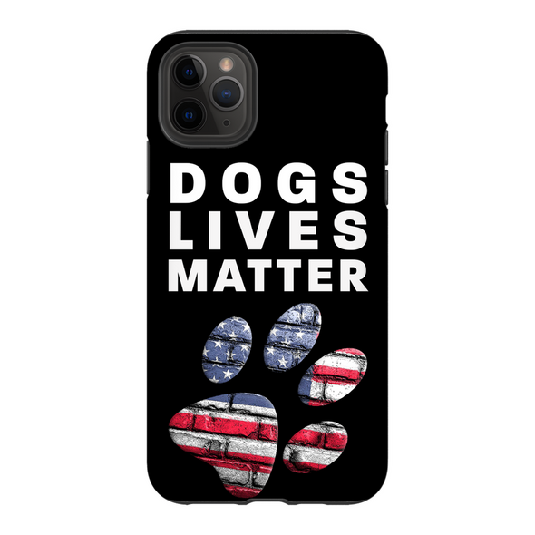 dogs lives matter cell phone case