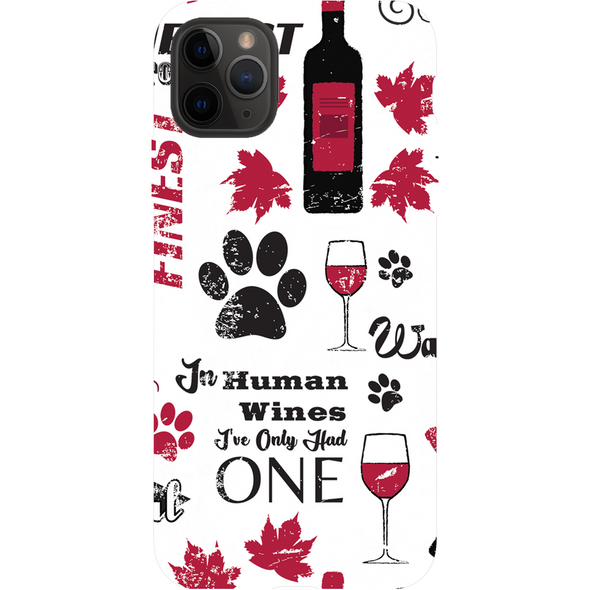 wags and wine cell phone case