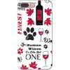 wags and wine cell phone case