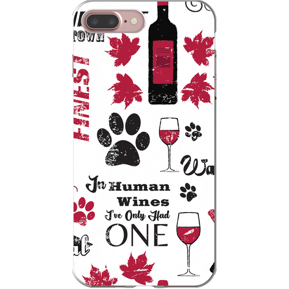 wags and wine cell phone case