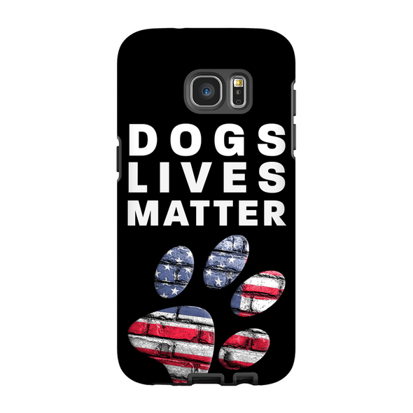dogs lives matter cell phone case