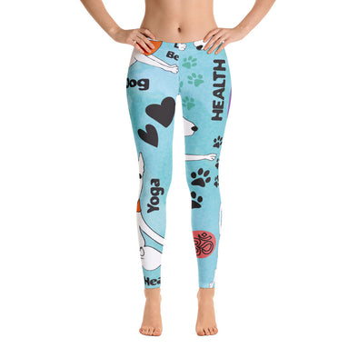 yoga dog leggings