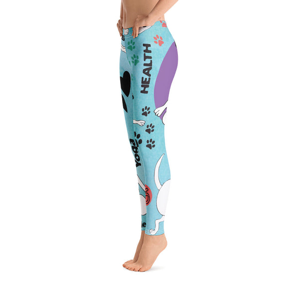 yoga dog leggings