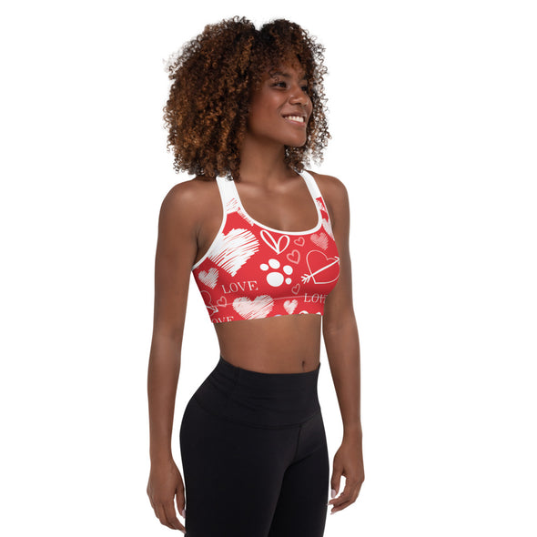 puppy love sports bra