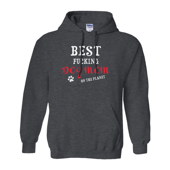 best fucking dog mom hoodie