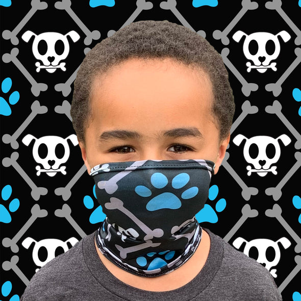child and toddler gaiter style face masks