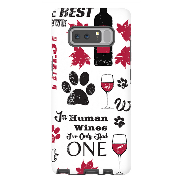 wags and wine cell phone case