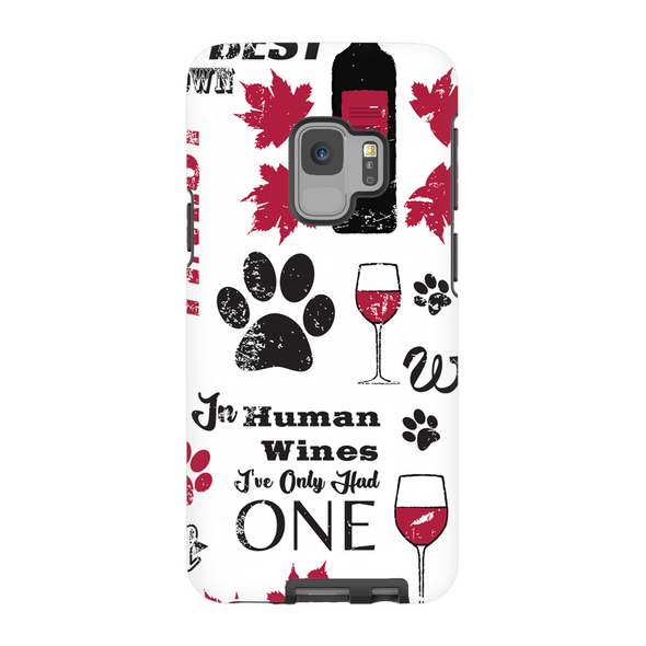 wags and wine cell phone case