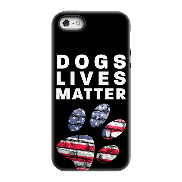 dogs lives matter cell phone case