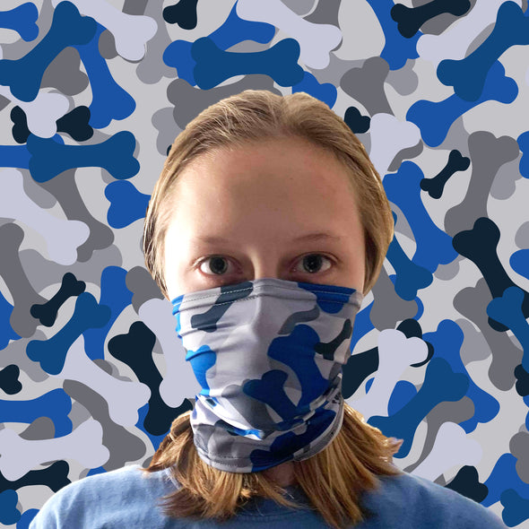 child and toddler gaiter style face masks