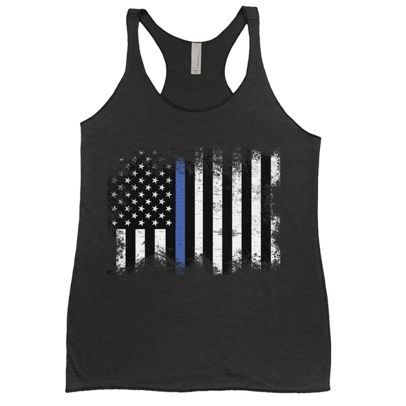 thin blue line tank top