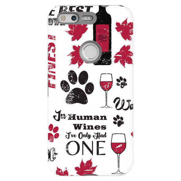 wags and wine cell phone case