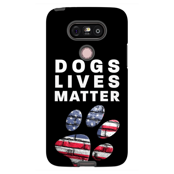 dogs lives matter cell phone case