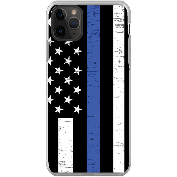 Thin Blue Line Phone Cases Pup Scruffs Thin Blue Line Phone Cases Pup Scruffs