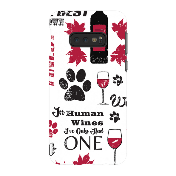 wags and wine cell phone case