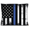 thin blue line dog bed