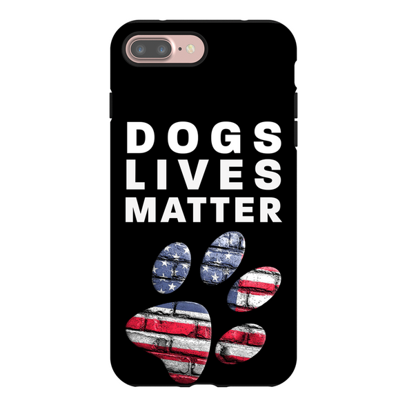 dogs lives matter cell phone case
