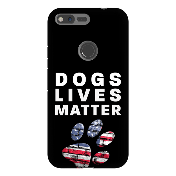 dogs lives matter cell phone case