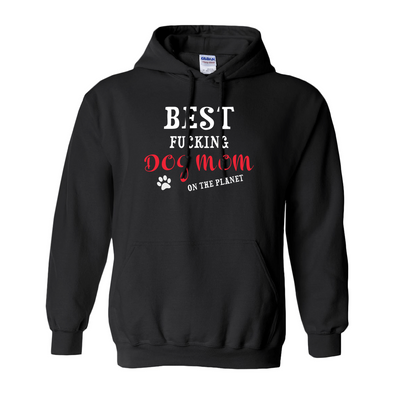 best fucking dog mom hoodie