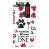 wags and wine cell phone case