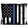 thin blue line dog bed