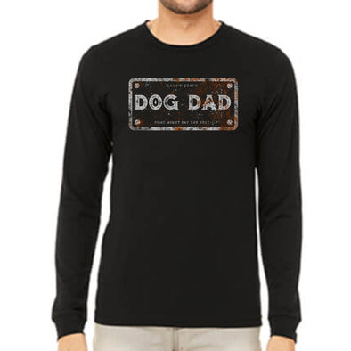 dog dad long sleeve t shirt