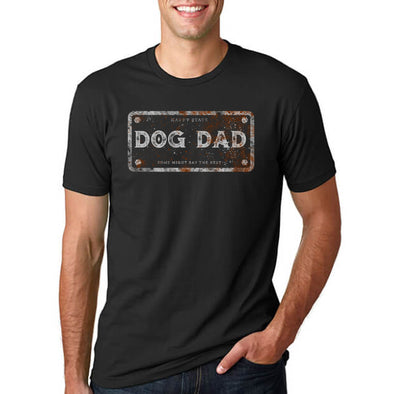 dog dad short sleeve shirt