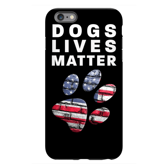 dogs lives matter cell phone case
