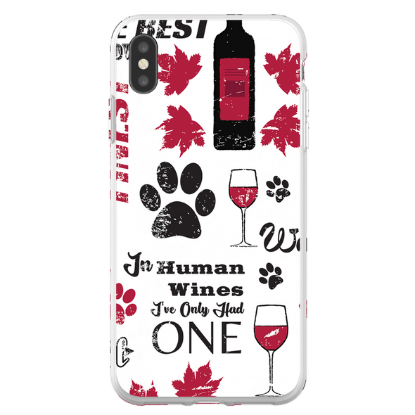 wags and wine cell phone case