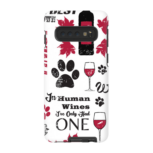wags and wine cell phone case