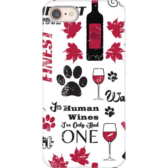 wags and wine cell phone case