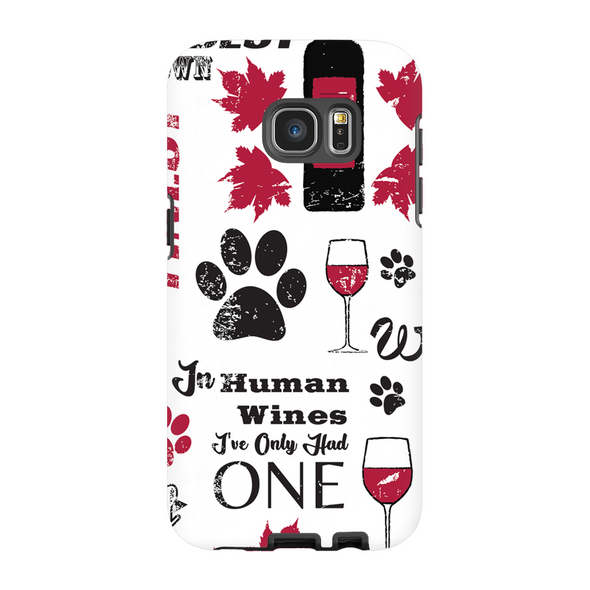 wags and wine cell phone case