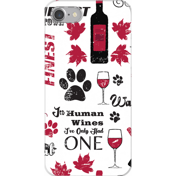 wags and wine cell phone case