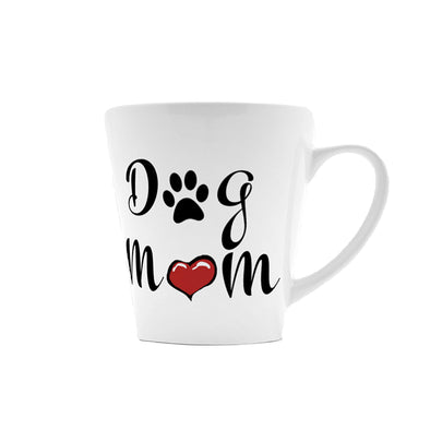 dog mom latte coffee mug