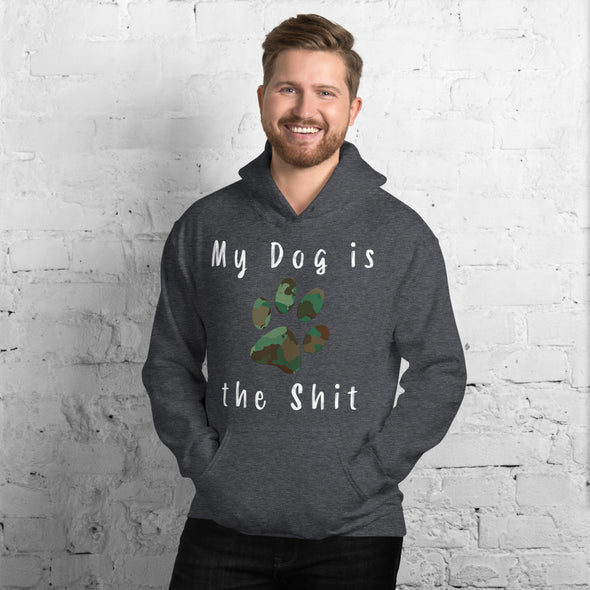 my dog is the shit hoodie
