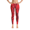 cherry bomb red leggings