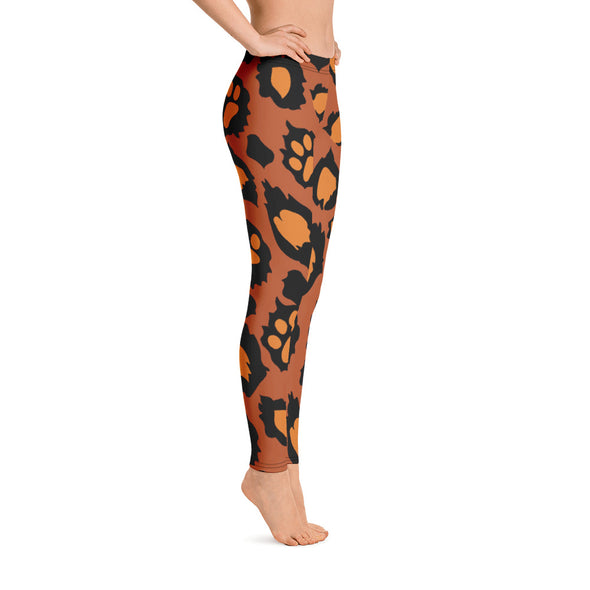 leopard print leggings