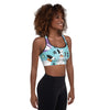 yoga dog padded sports bra
