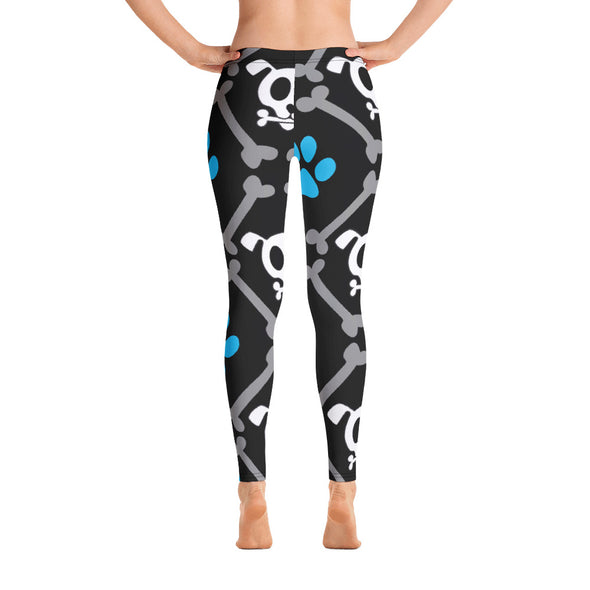 skull and bones leggings