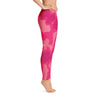 pink abstract leggings