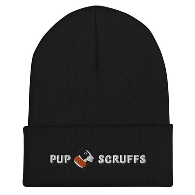 pup scruff logo beanie