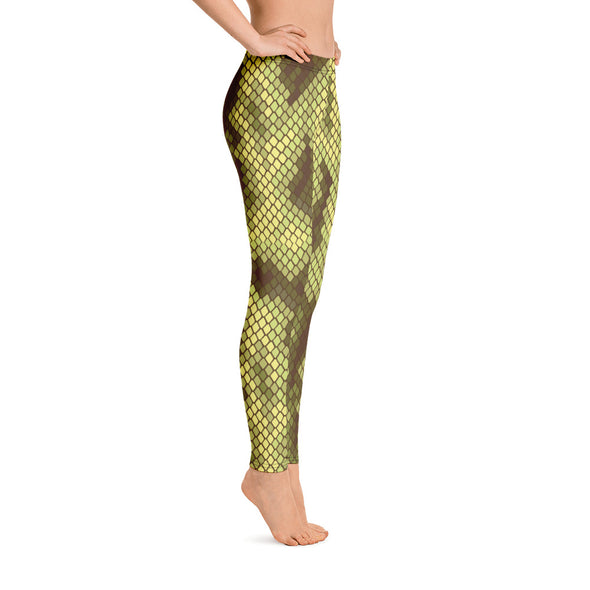 snake skin leggings