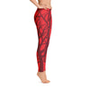 cherry bomb red leggings