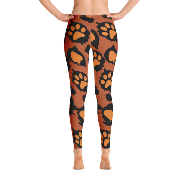 leopard print leggings