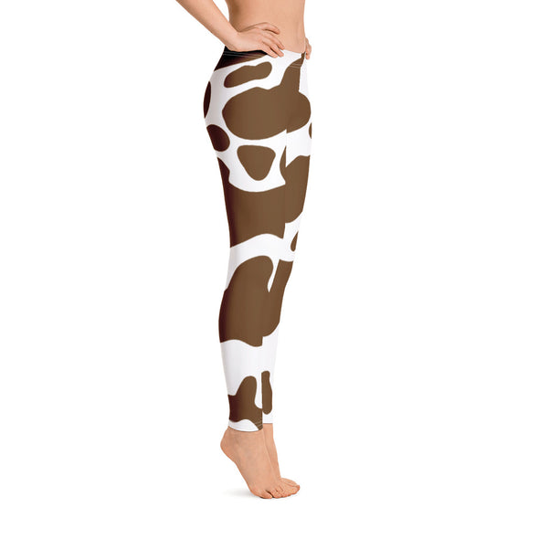 cow hide leggings