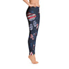 patriotic american flag leggings
