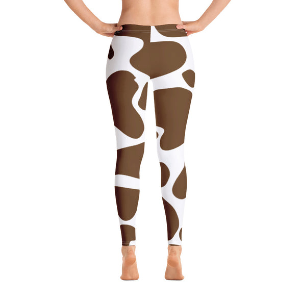 cow hide leggings